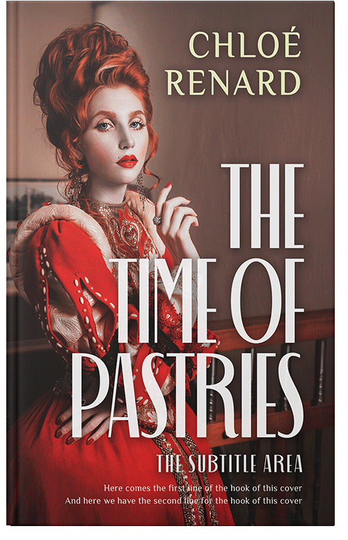 Front view of Quincy #16935 - Premade Historical Book Cover