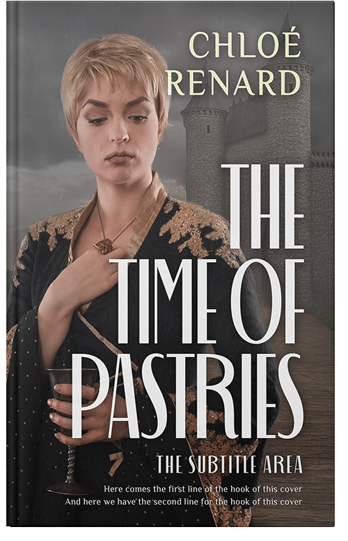 Front view of Masala #16936 - Premade Historical Book Cover