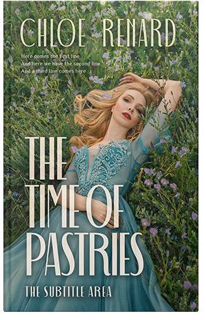 Pre Made Book Cover Axolotl