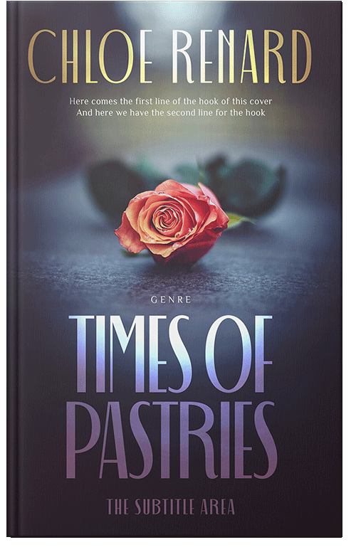 Front view of Ship Gray #16951 - Premade Romance Book Cover