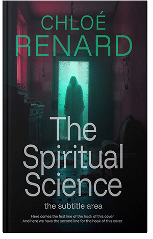 Pre Made Book Cover Black