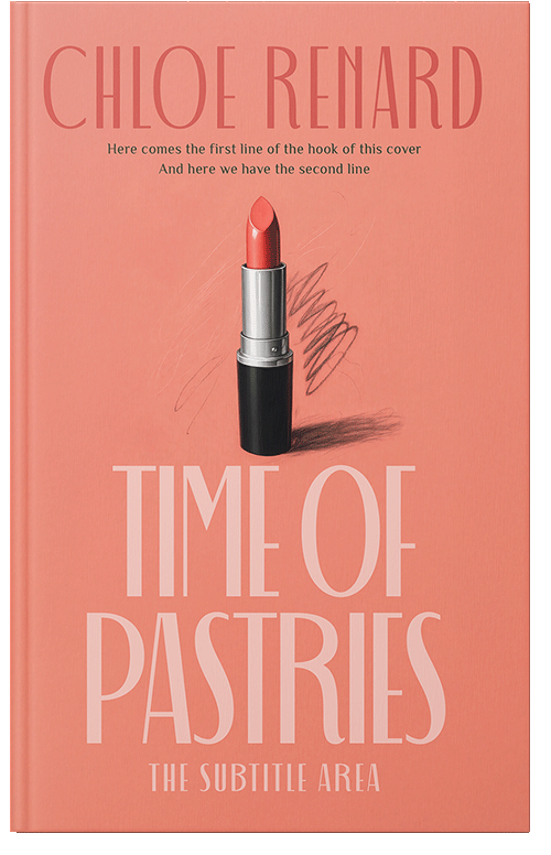 Front view of Apricot #16977 - Premade Romance Book Cover