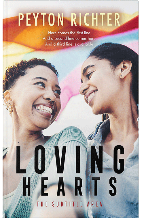 Front view of Timberwolf #16981 - Premade Romance Book Cover