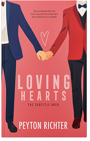 Pre Made Book Cover Burnt Sienna