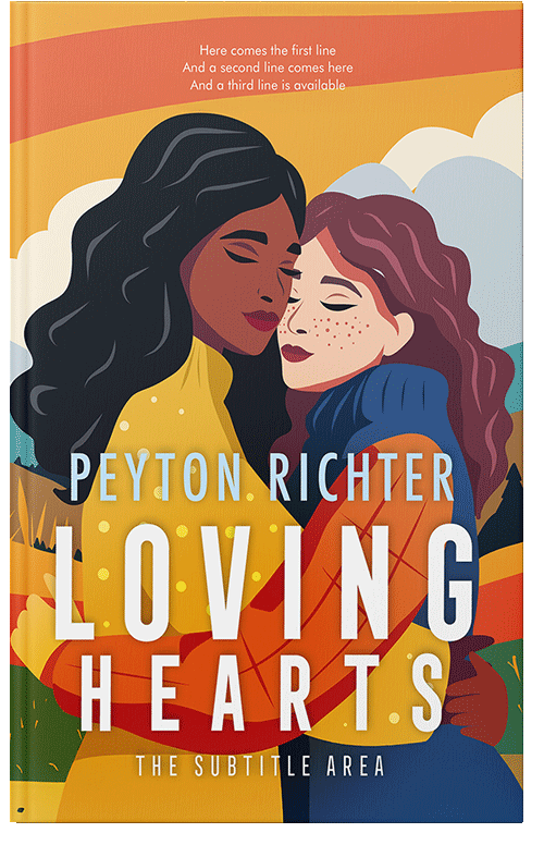 Front view of Mirage #16985 - Premade Romance Book Cover