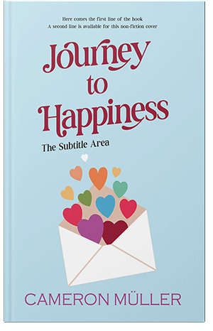 Pre Made Book Cover Jagged Ice