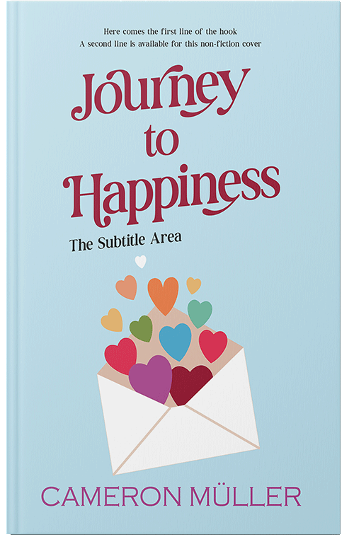 Front view of Jagged Ice #16992 - Premade Romance Book Cover