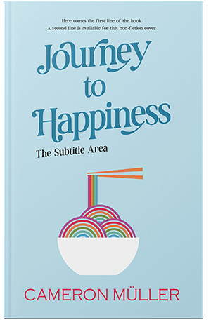 Pre Made Book Cover Jagged Ice