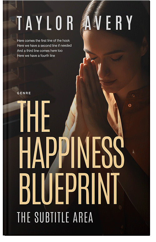 Front view of Premade Religion & Spirituality Book Cover - Pancho