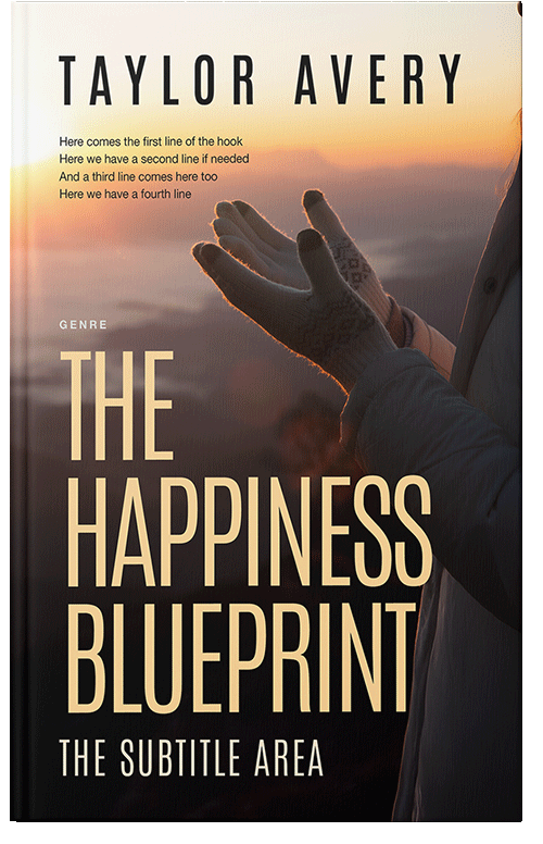 Front view of Cocoa Brown #17001 - Premade Action & Adventure Book Cover