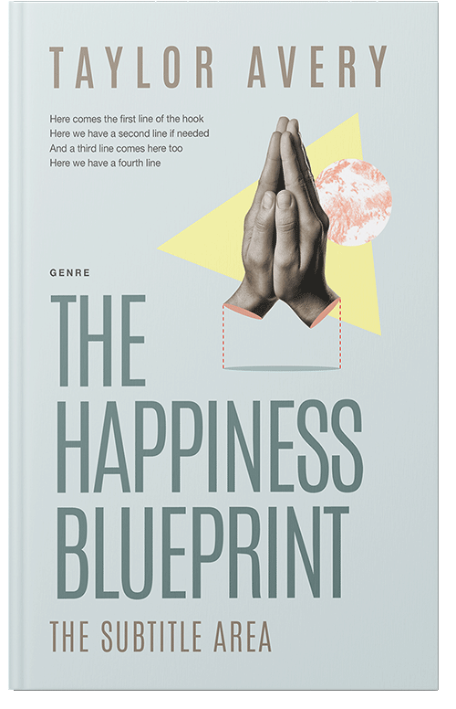 Front view of Gray Nurse #17004 - Premade Religion & Spirituality Book Cover