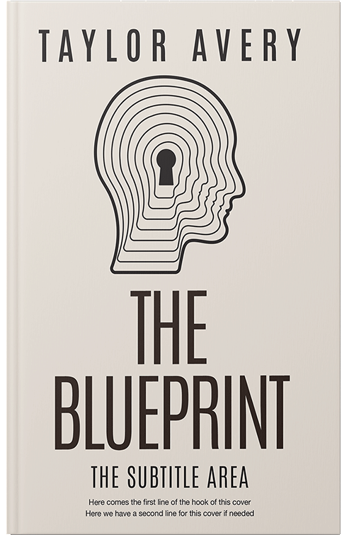 Front view of Pearl Bush #17011 - Premade Abstract Book Cover