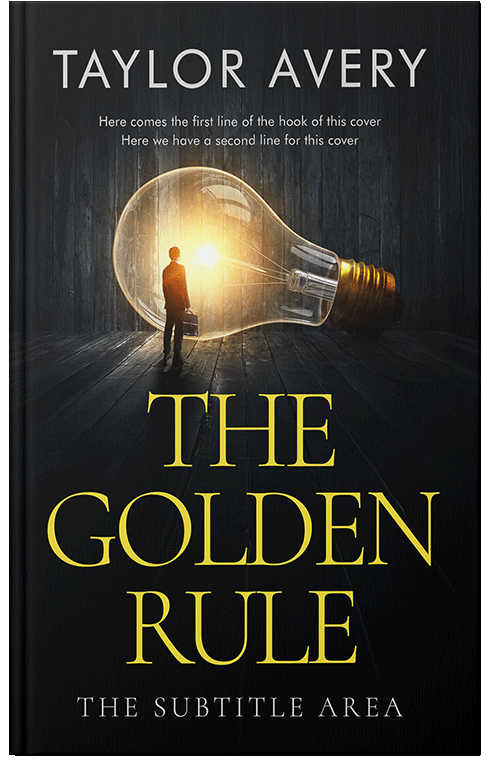 Front view of Premade Mystery & Thriller & Suspense Book Cover - Laser