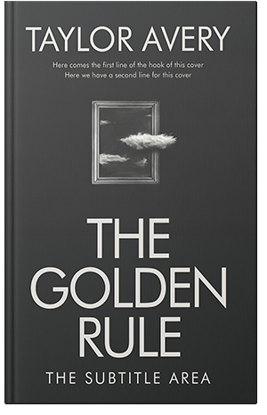 Pre Made Book Cover Lunar Green