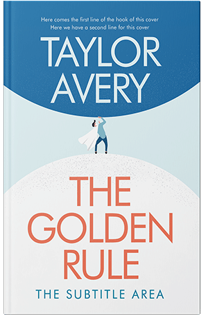 Pre Made Book Cover Tory Blue