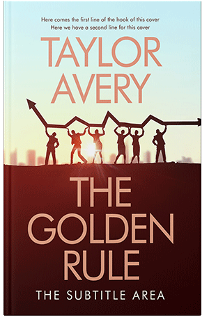 Pre Made Book Cover Periglacial Blue