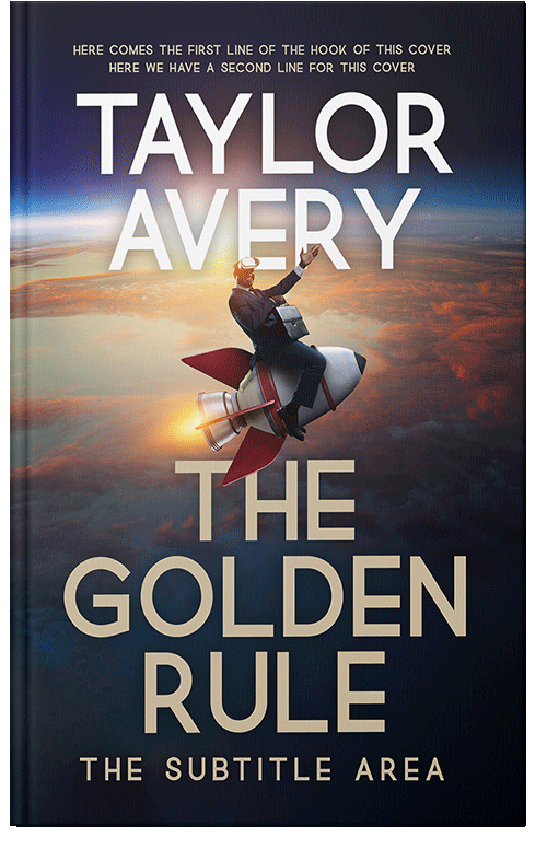 Front view of Rodeo Dust #17029 - Premade Science Fiction Book Cover