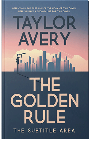 Pre Made Book Cover Pickled Bluewood