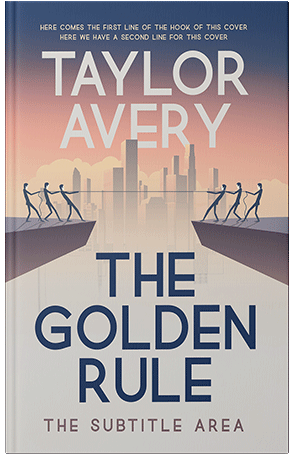 Pre Made Book Cover Wafer