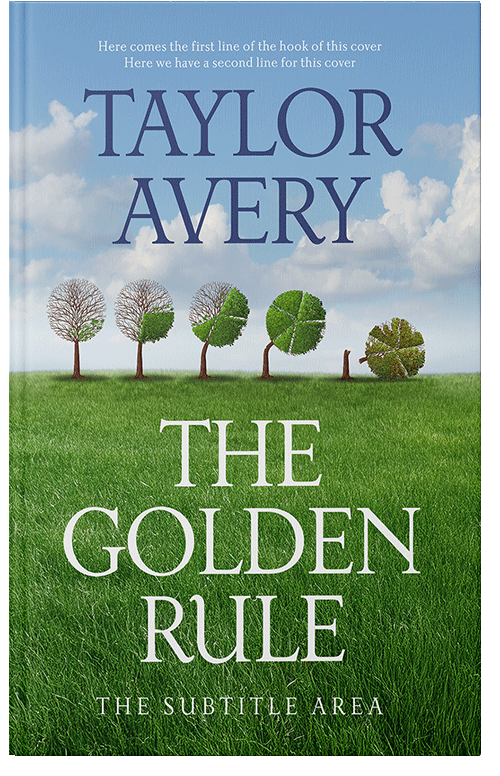 Front view of Fern Frond #17032 - Premade Science & Nature Book Cover