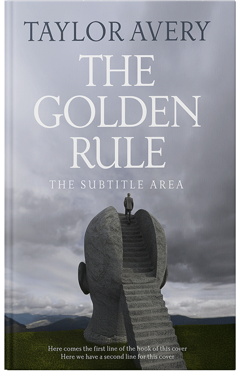 Front view of Premade Literary Fiction Book Cover - Bombay