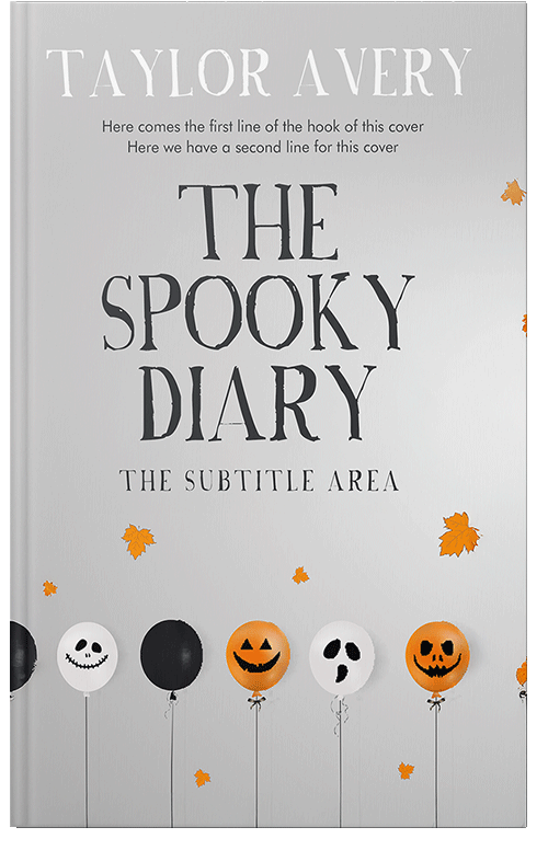 Front view of Premade Horror Book Cover - Alto