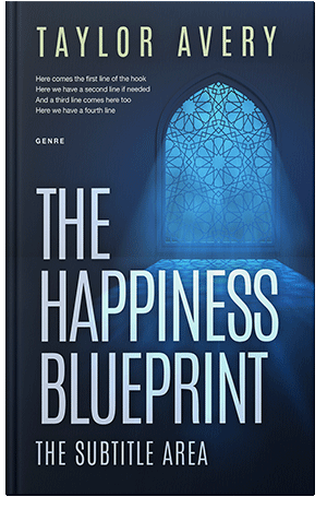 Pre Made Book Cover Blue Zodiac