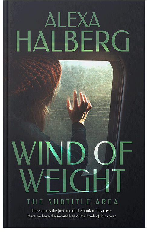 Front view of Shark #17053 - Premade Mystery & Thriller & Suspense Book Cover