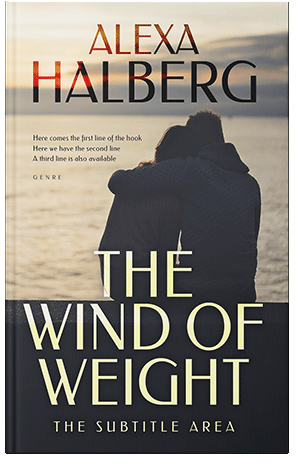 Pre Made Book Cover Double Spanish White