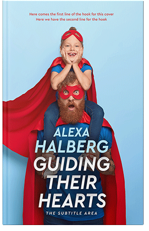 Pre Made Book Cover Mint Tulip