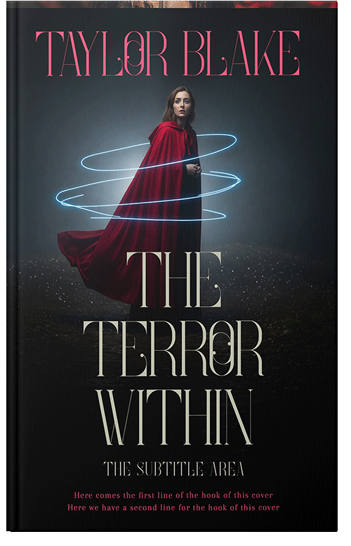 Front view of Premade Mystery & Thriller & Suspense Book Cover - Woodsmoke