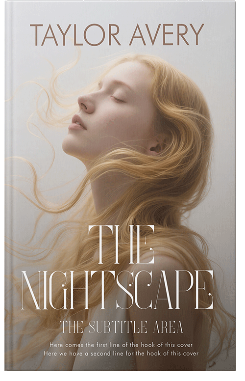 Front view of Shadow #17077 - Premade Fantasy Book Cover