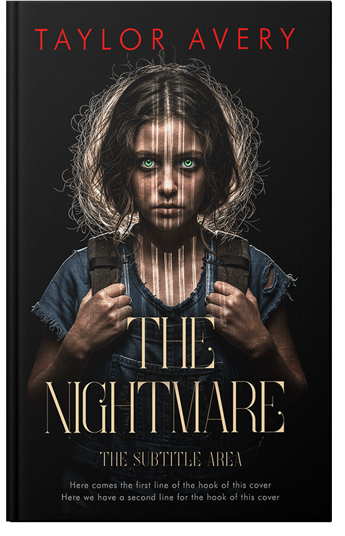 Front view of Cod Gray #17079 - Premade Mystery & Thriller & Suspense Book Cover