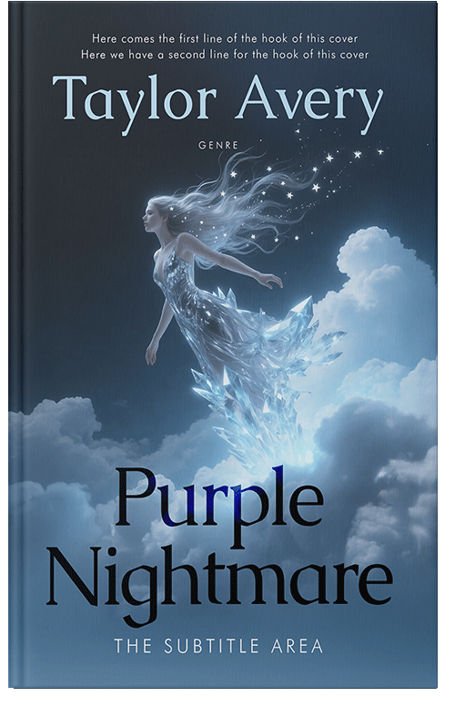Front view of Cloud Burst #17084 - Premade Fantasy Book Cover