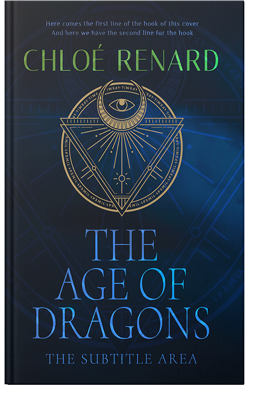 Front view of Premade Fantasy Book Cover - Firefly #17092 | BookCoverZone