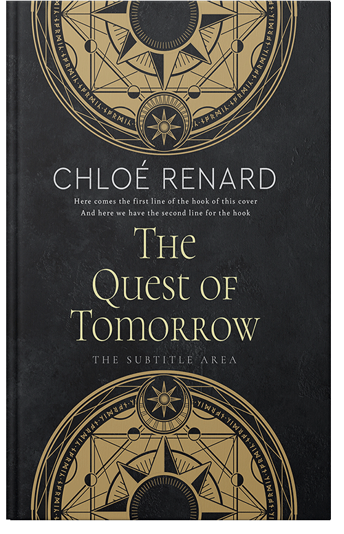 Front view of Premade Religion & Spirituality Book Cover - Gimblet