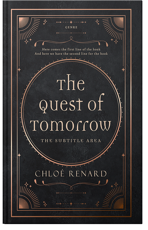 Front view of Premade Fantasy Book Cover - Woodsmoke