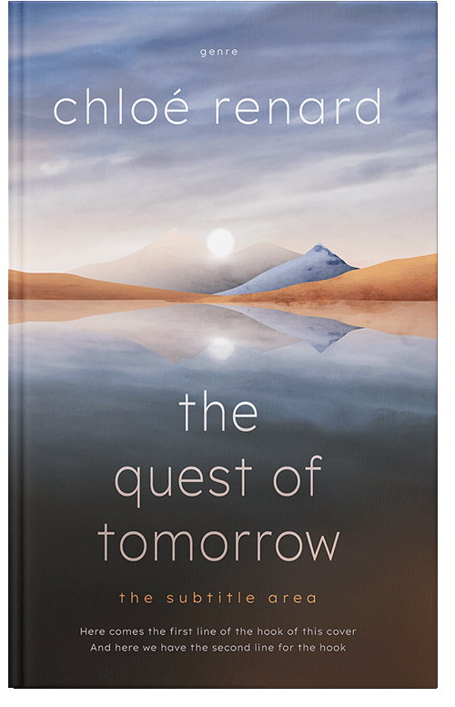 Front view of Abbey #17119 - Premade Nature Book Cover