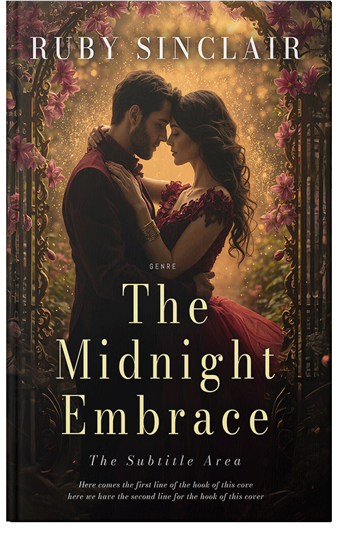 Front view of Premade Romance Book Cover - Twine