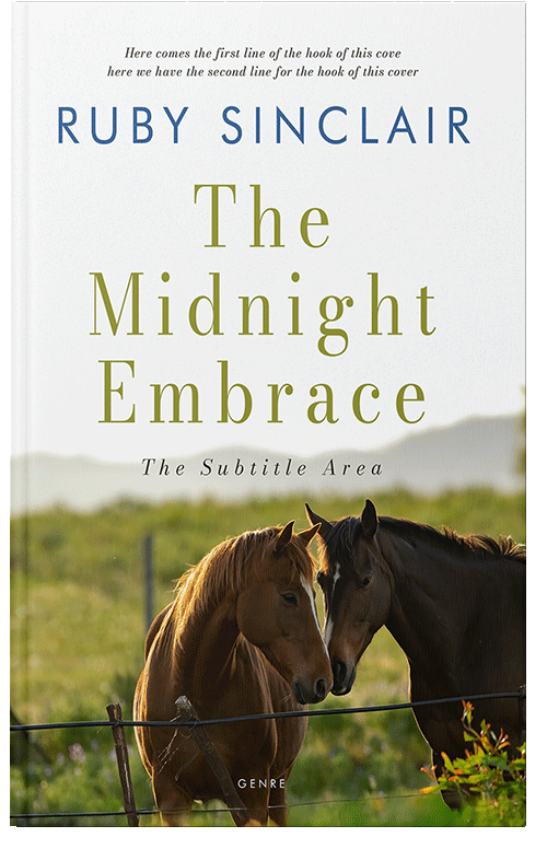 Front view of Oil #17128 - Premade Western Book Cover