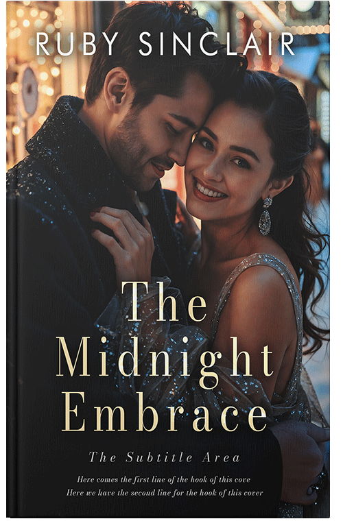 Front view of Cod Gray #17131 - Premade Romance Book Cover