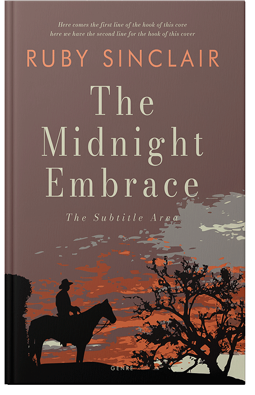 Front view of Roman Coffee #17135 - Premade Action & Adventure Book Cover