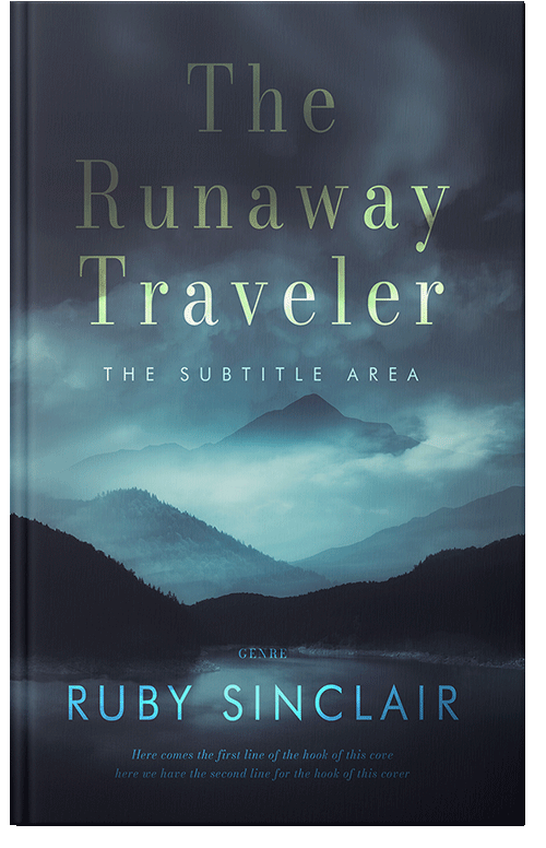 Front view of Oxford Blue #17143 - Premade Mystery & Thriller & Suspense Book Cover