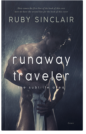 Pre Made Book Cover Ebony Clay