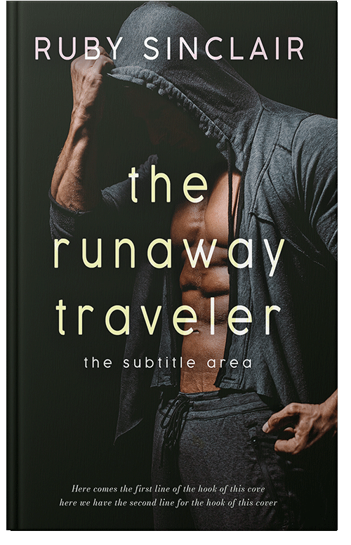 Front view of Hunter Green #17168 - Premade Erotica Book Cover