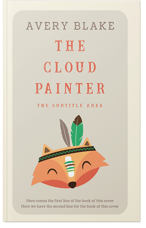 Front view of Satin Linen #17177 - Premade Teen & Young Adult Book Cover