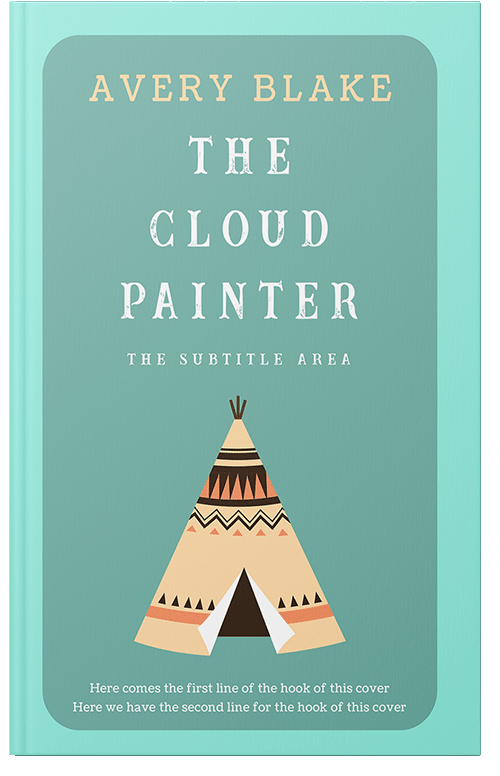 Front view of Premade Children's Book Cover - Neptune