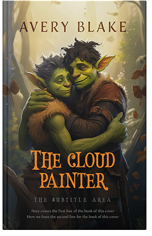 Pre Made Book Cover Straw