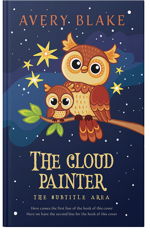 Front view of Premade Fantasy Book Cover - Di Serria