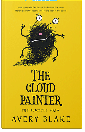 Pre Made Book Cover Ripe Lemon